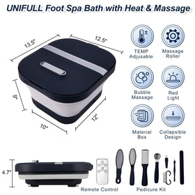 UNIFULL folded flat to save space, demonstrating compact storage benefit