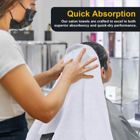 UNIMADE folded neat stack on shelf conveying bulk supply and organized storage