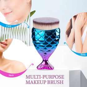 UNIMEIX bristle closeup showing soft synthetic fibers for gentle blending