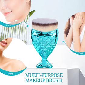UNIMEIX close-up of soft synthetic bristles for gentle, even application