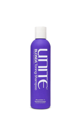 UNITE Hair BLONDA front bottle view showing product and branding benefit