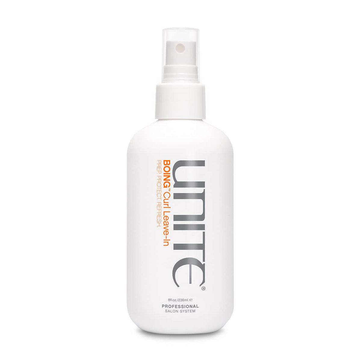 UNITE BOING front bottle showing label and size benefits