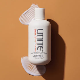 UNITE BOING cream texture close-up highlighting moisturizing formula