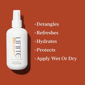 UNITE BOING texture on hand demonstrating lightweight, non-greasy finish