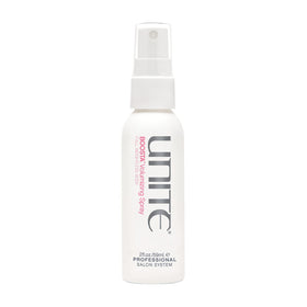 UNITE BOOSTA front bottle showing compact travel packaging and benefits
