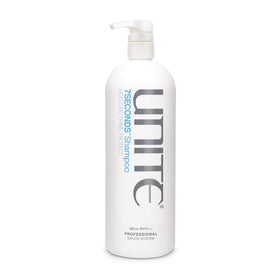 UNITE Hair front bottle showing product and benefit of moisture