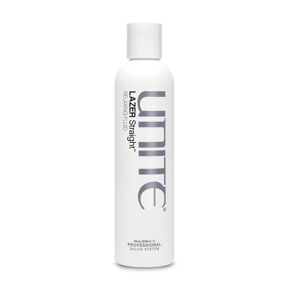 UNITE LAZER front bottle shot showing product and label for easy identification and shelf appeal