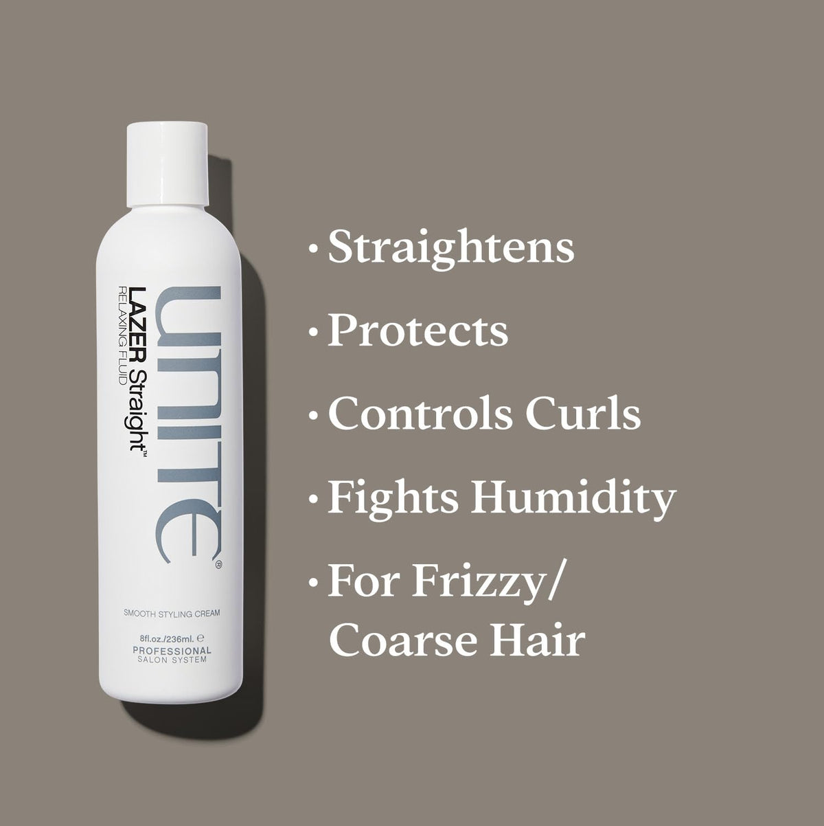 UNITE LAZER cream texture close-up demonstrating lightweight spreadability and non-greasy finish
