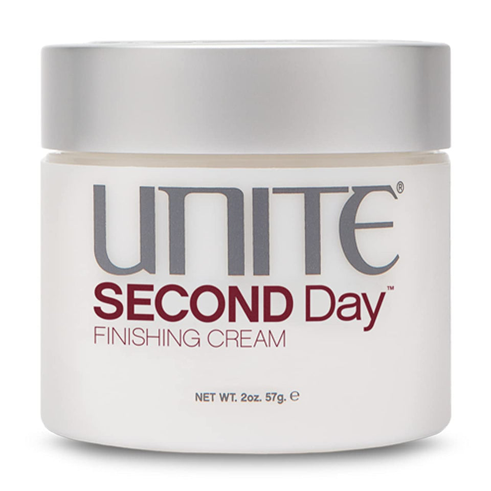 UNITE SECOND Day front packaging showing product and compact design benefit