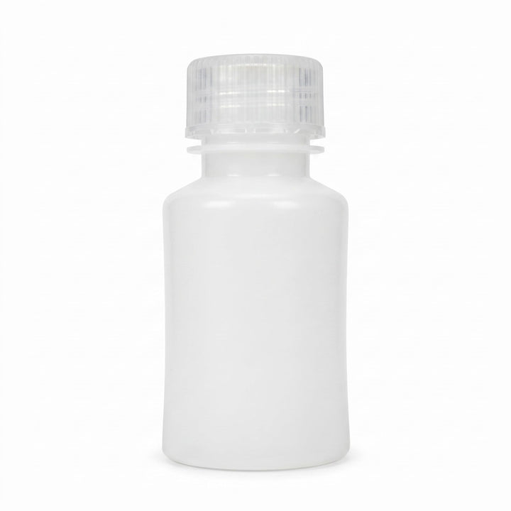 United Scientific front view of six bottles showing clear pack and compact shape for travel