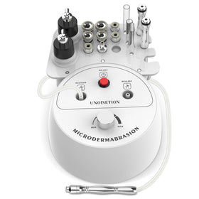 UNOISETION front view showing compact machine and controls for convenient treatments