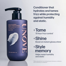 UNOVE back label close-up with ingredients and use directions for informed choice