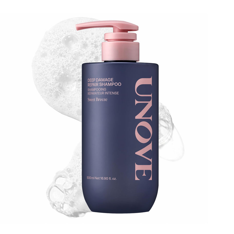 UNOVE bottle front view showing product and size for clear identification