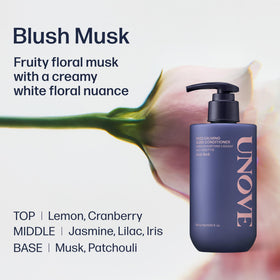 UNOVE fragrance ingredients visual lemon cranberry jasmine illustrating fresh scent