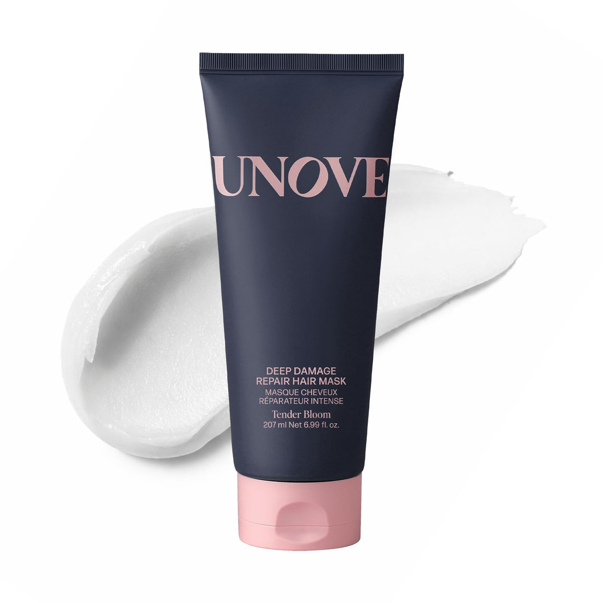 UNOVE front packaging showing deep damage repair mask and benefits