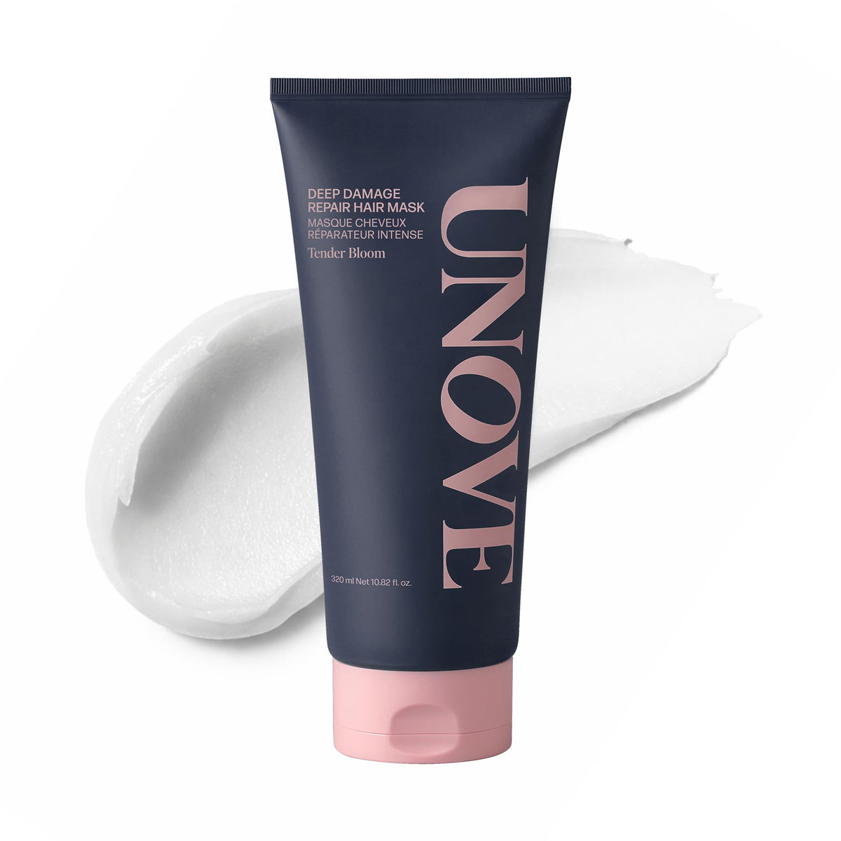 UNOVE front packaging showing full mask jar and benefits