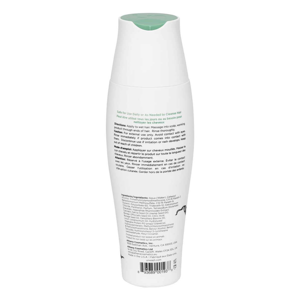 unwash on a bathroom shelf in lifestyle setting emphasizing daily routine benefit
