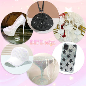 Uotey lifestyle crafting scene with decorated tumbler and shoes showcasing creative uses