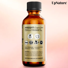 UpNature bottle on bathroom vanity showcasing everyday beauty routine