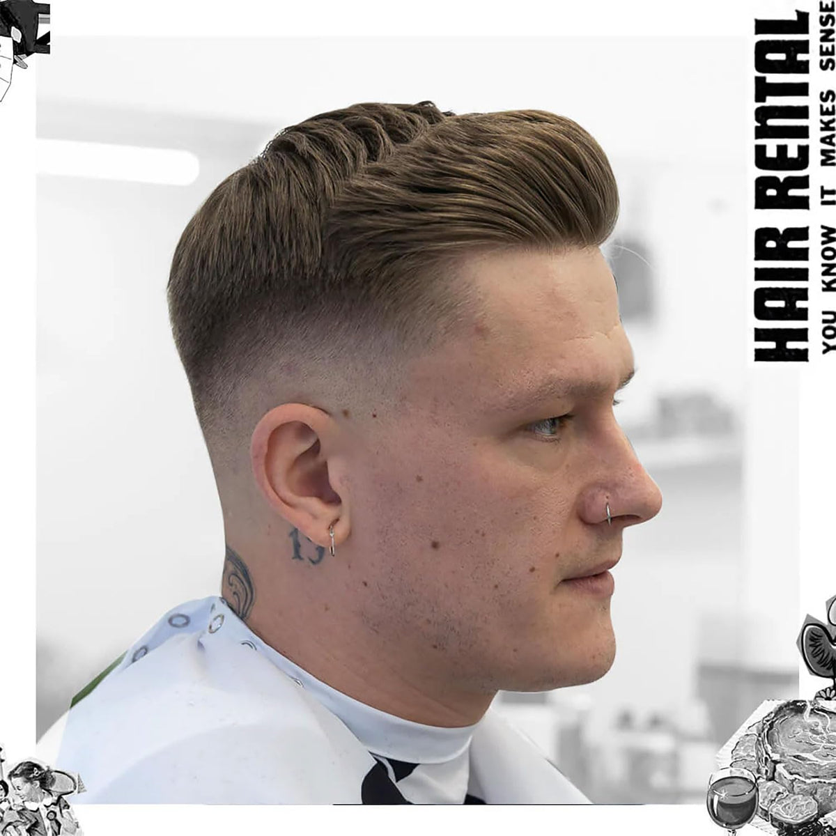 UPPERCUT DELUXE used with blow dryer to create lift and height