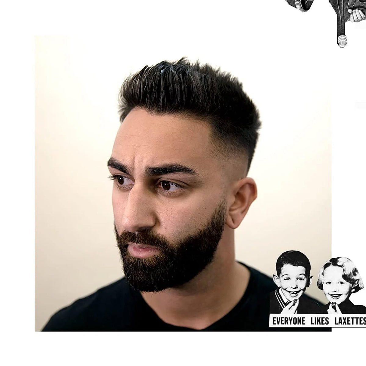 UPPERCUT DELUXE bristle texture angled shot for smooth styling