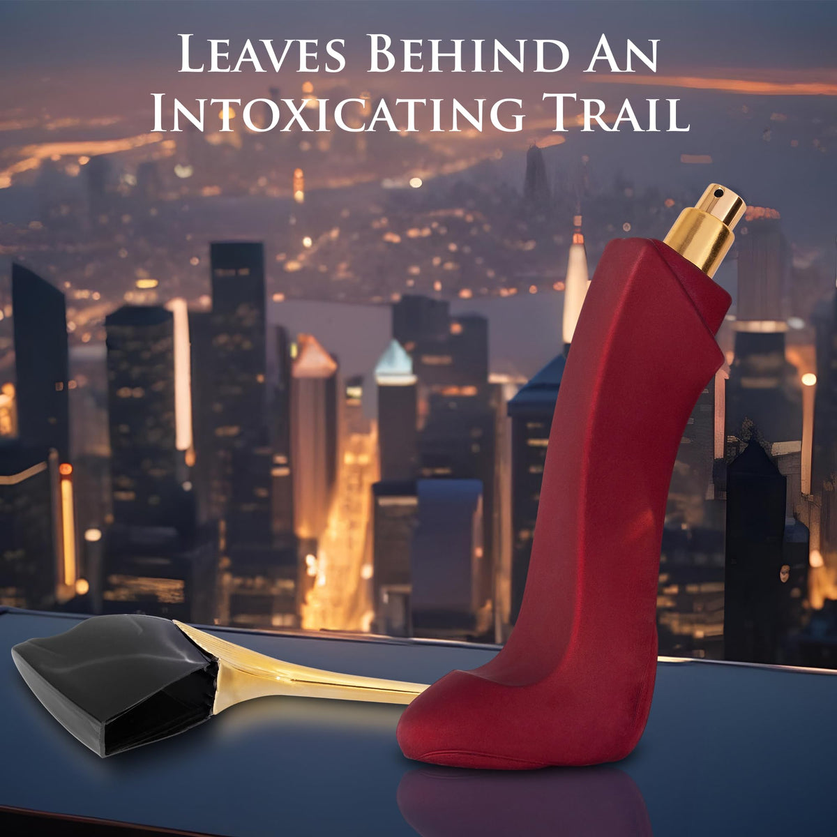 URBAN COLLECTION lifestyle evening setting showing perfume adding sophistication