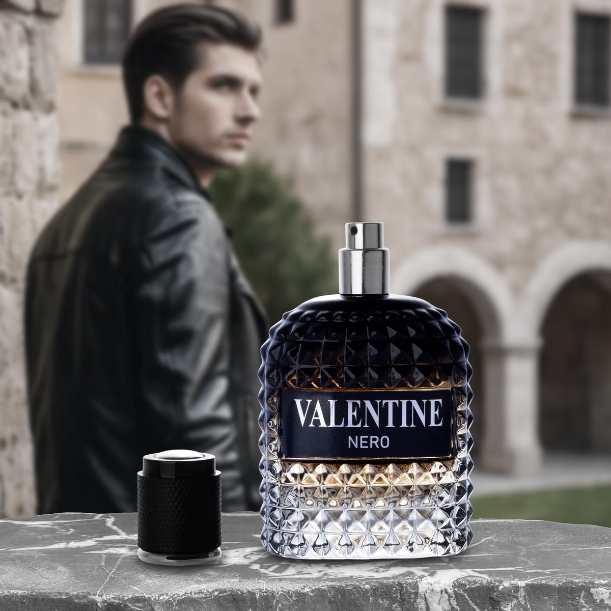 URBAN COLLECTION Valentine Nero on a man in evening attire illustrating versatility for nights out