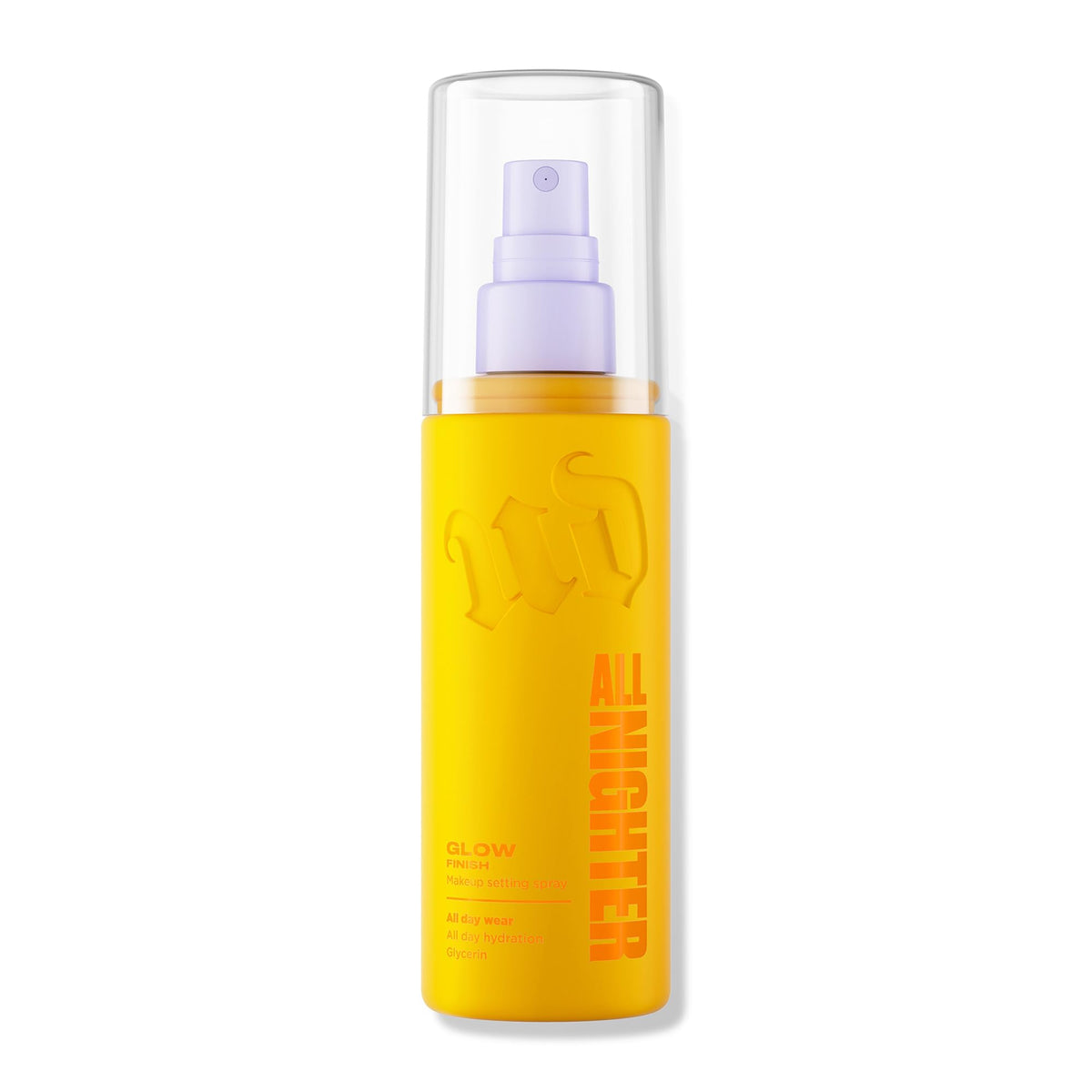 Urban Decay front packaging showing bottle and branding, highlighting longwear benefit