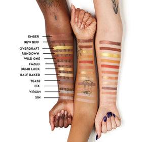 URBAN DECAY label and ingredients view conveying vegan formula confidence