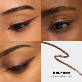 URBAN DECAY Bourbon pencil tip close-up gliding smoothly for precise application