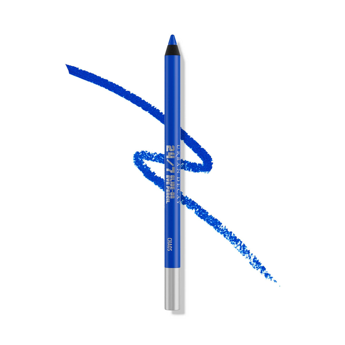 URBAN DECAY front packaging showing Chaos pencil and bold color payoff