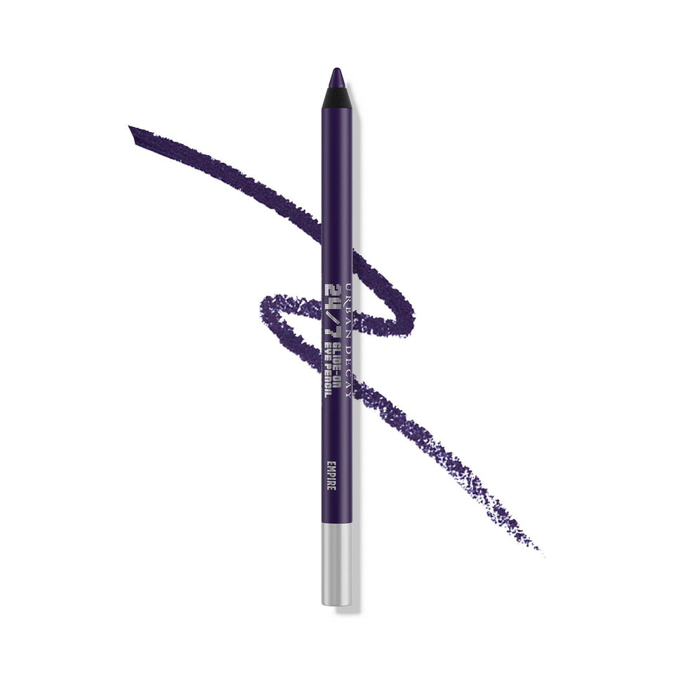 URBAN DECAY Empire pencil front packaging showing shade and matte finish benefit