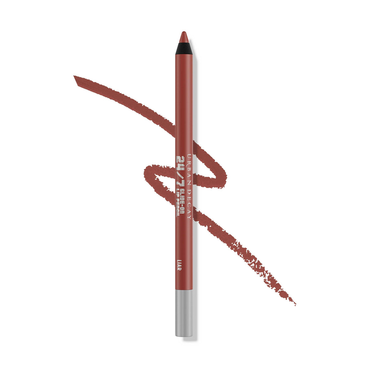 URBAN DECAY front packaging showing pencil and shade information for easy selection