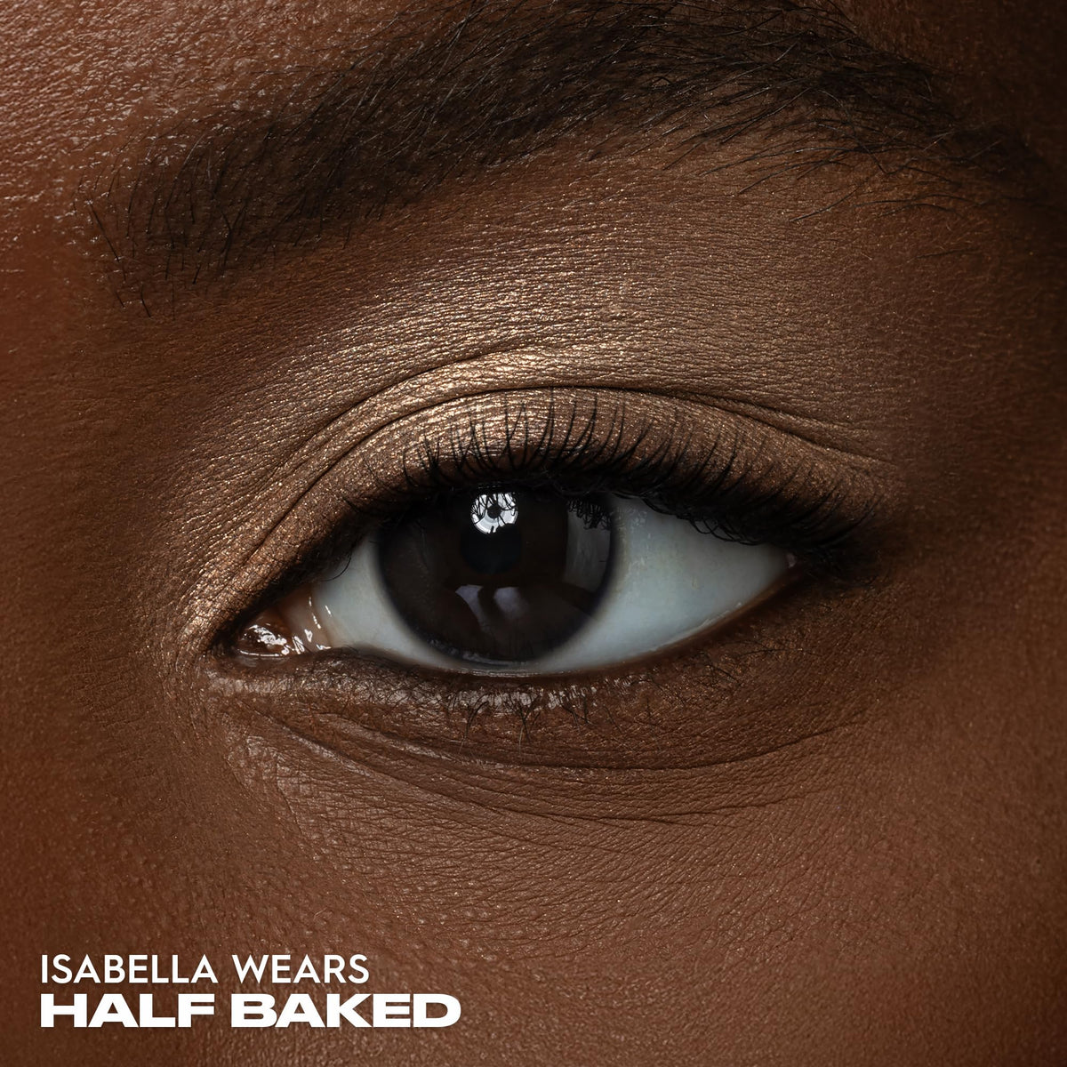 Urban Decay Half Baked texture close-up displaying creamy finish and blendable payoff