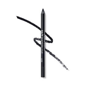 Urban Decay Legend pencil front view showing matte black tip and branding for precise definition
