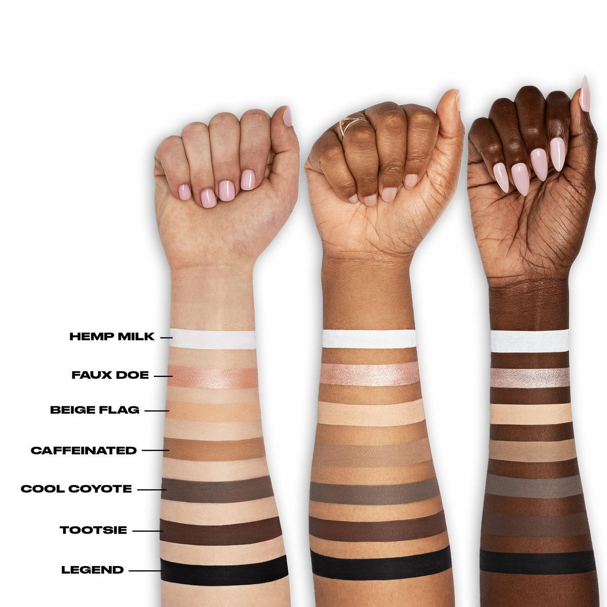 Urban Decay Legend packaging and label view highlighting waterproof, 24-hour wear features