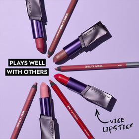 URBAN DECAY lifestyle model application showing real-world wear and smudge resistance
