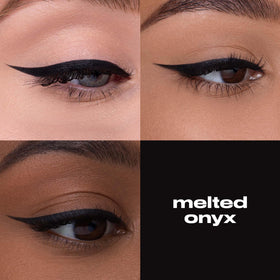Urban Decay close-up of retractable slanted tip delivering precise lines and easy control