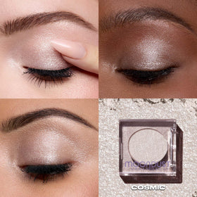 Urban Decay closeup of Moondust powder revealing micro‑fine glitter texture for smooth sparkle