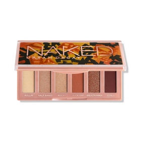 URBAN DECAY open mini palette showing six bronze shades, perfect travel palette
