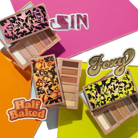Urban Decay Naked Mini Sin inside a travel bag demonstrating portability and on-the-go use