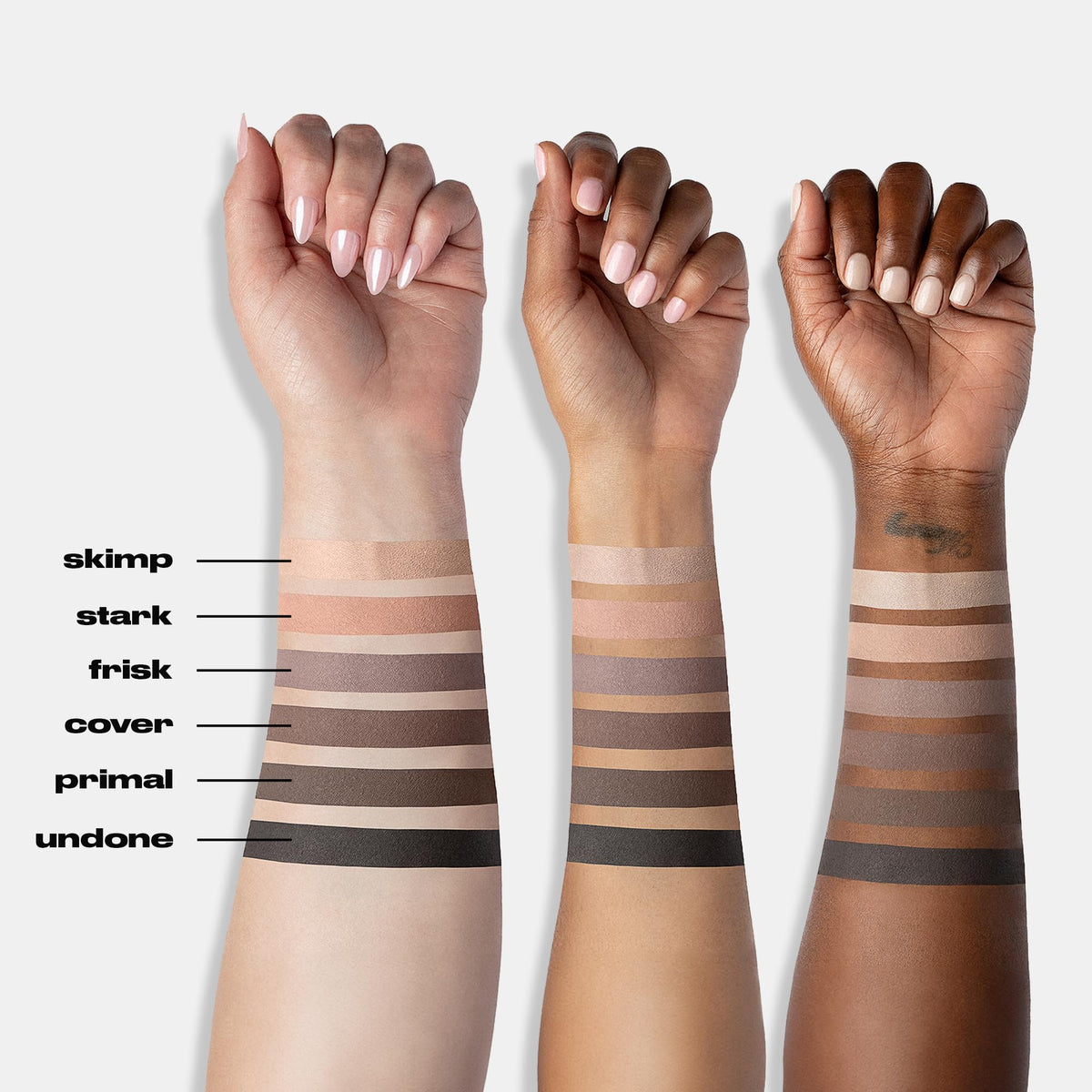 URBAN DECAY back packaging label with ingredient highlights and product details