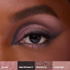 URBAN DECAY Naked 3 applied daytime eye showing soft natural pink wash