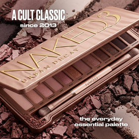 URBAN DECAY Naked 3 matte shade close-up showing creamy blendable texture