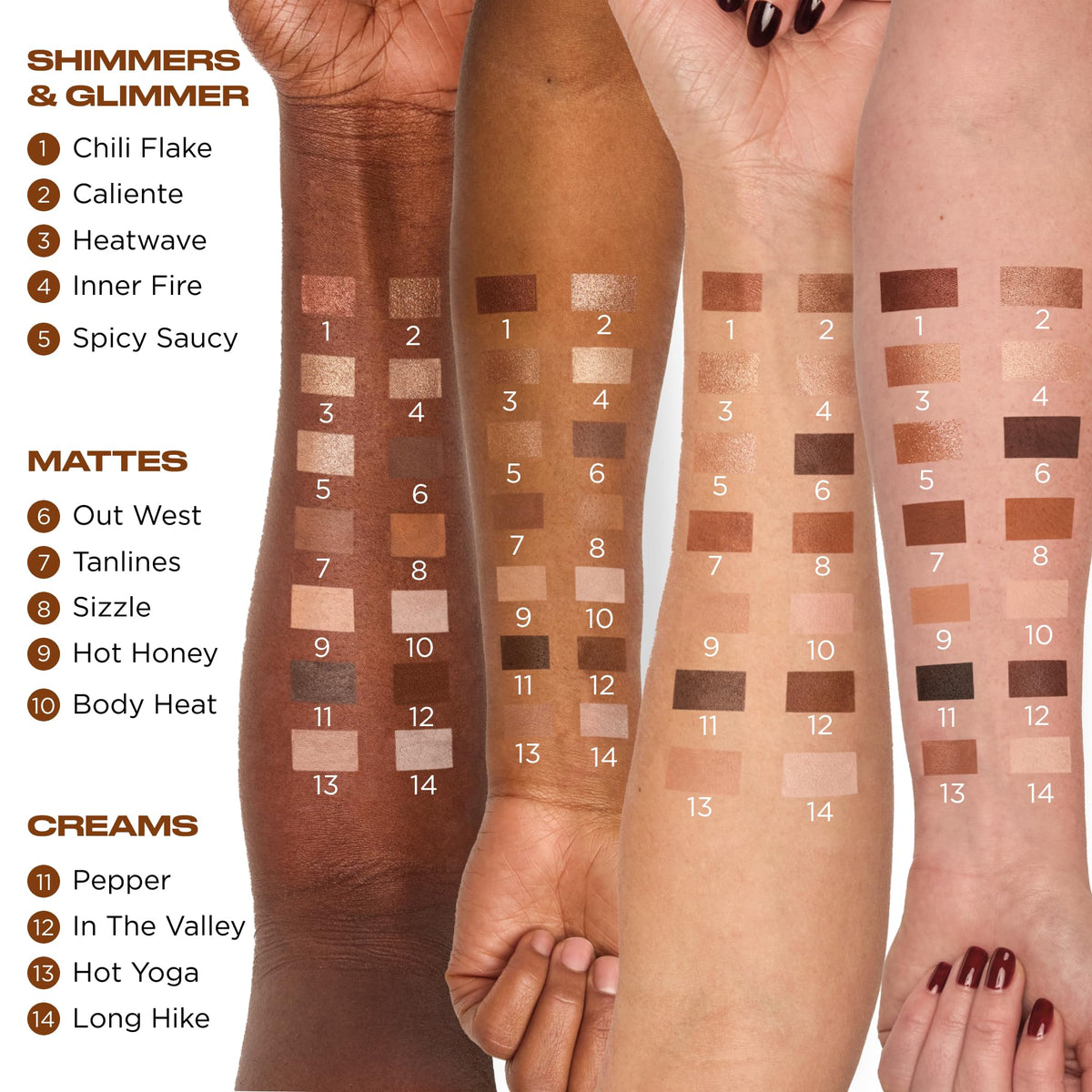 Urban Decay palette tucked in a travel bag for on-the-go convenience