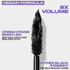 Urban Decay Perversion brush texture detail highlighting soft bristles for smooth application