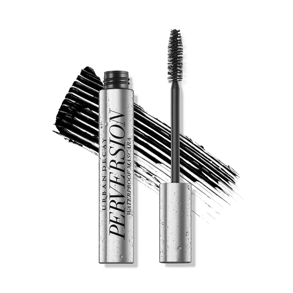 Urban Decay packaging front showing mascara tube and bold branding for attention-grabbing lashes
