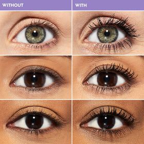 Urban Decay wand closeup with tapered fluffy brush delivering precise application