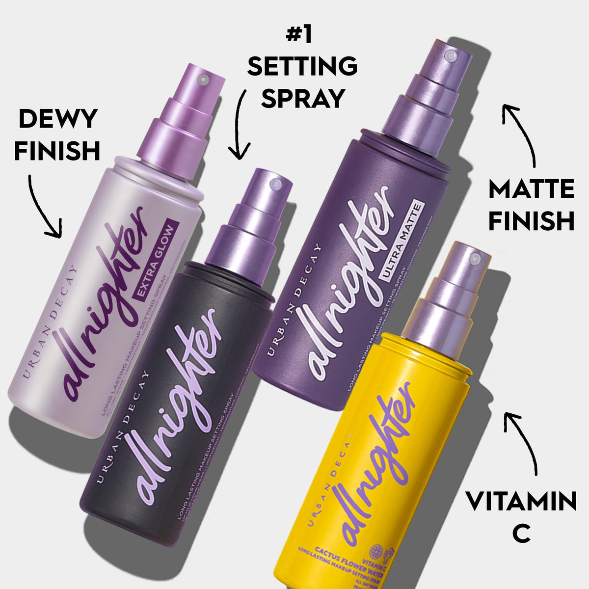 Urban Decay scale and volume comparison showing 4 fl oz travel size convenience