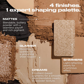 Urban Decay shimmer topper pressed powder reflecting luminous highlight